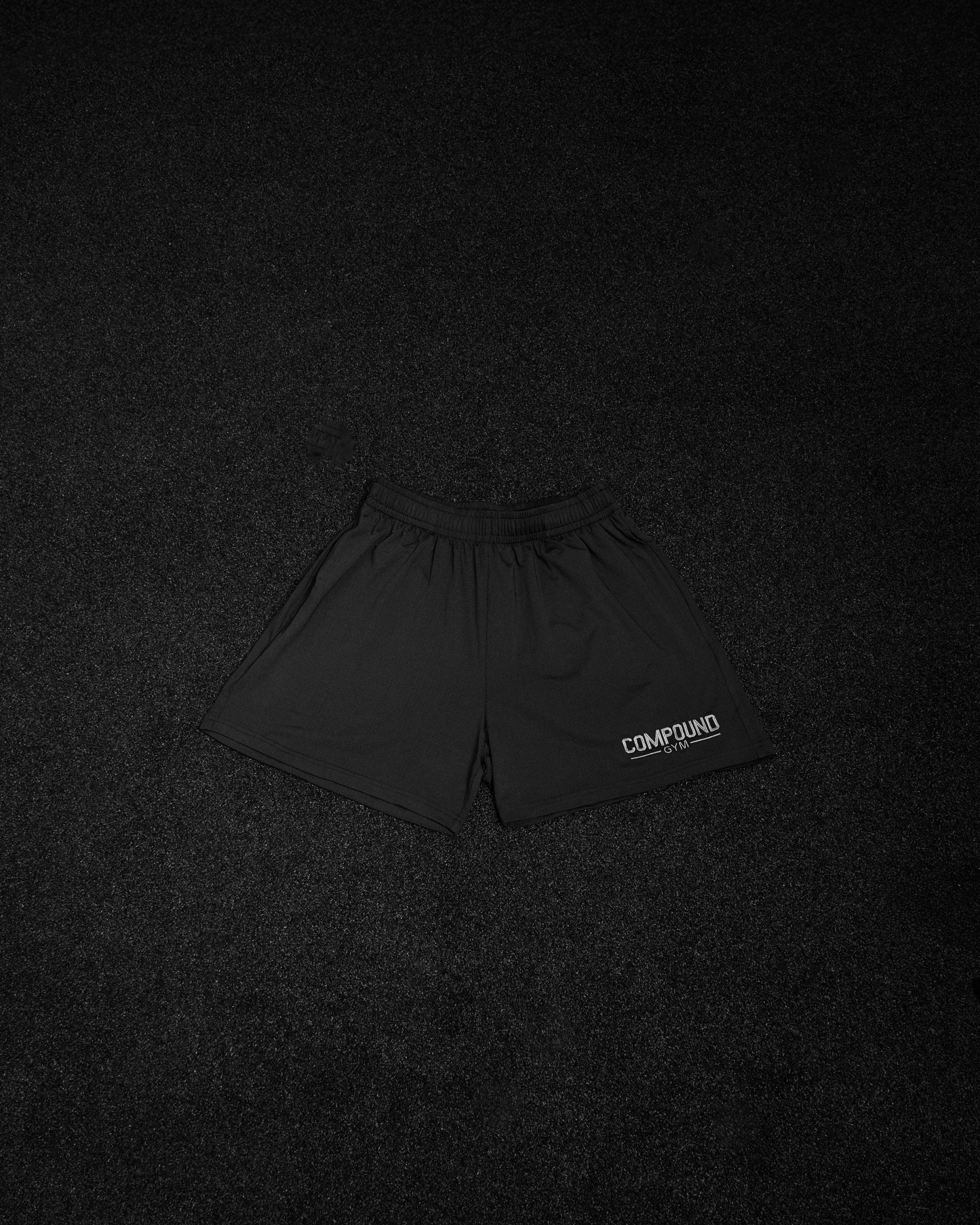 Black Classic Mesh Shorts