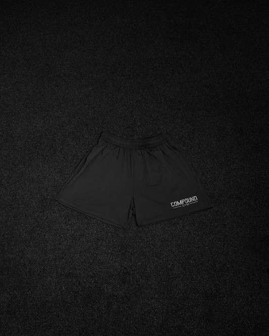 Black Classic Mesh Shorts